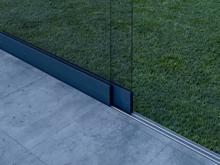 Glasschiebewand-Anthrazit-2-Schienensystem