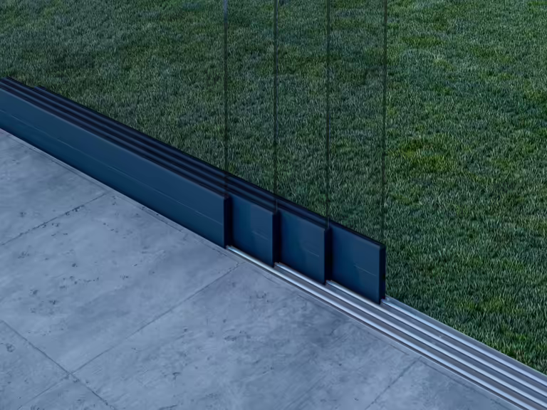 Glasschiebewand-Anthrazit-4-Schienensystem
