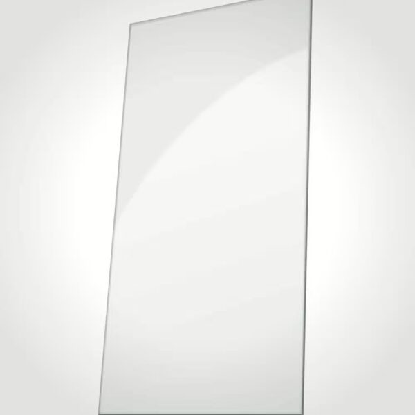 Klarglas-Schiebetuer