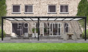Terrassenueberdachung-9m-mattschwarz-polycarbonat-dach