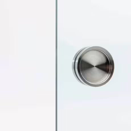 Türgriff Edelstahl Silber