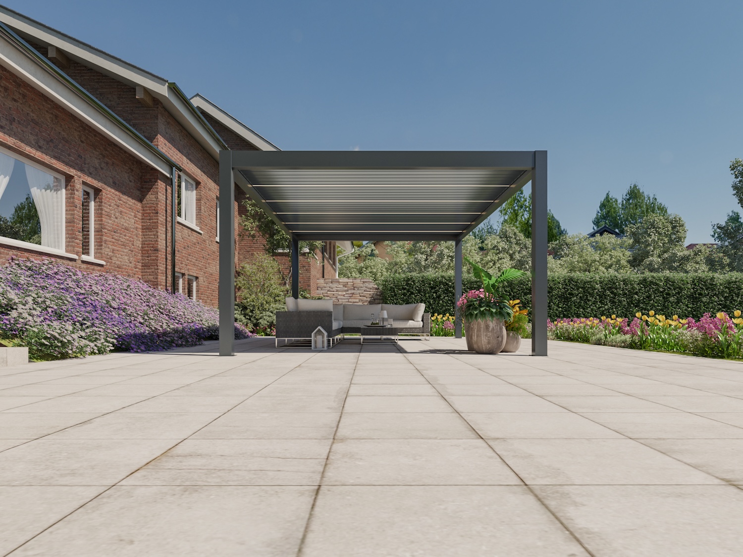 Terrassenuberdachung 6 X 3 Freistehend
