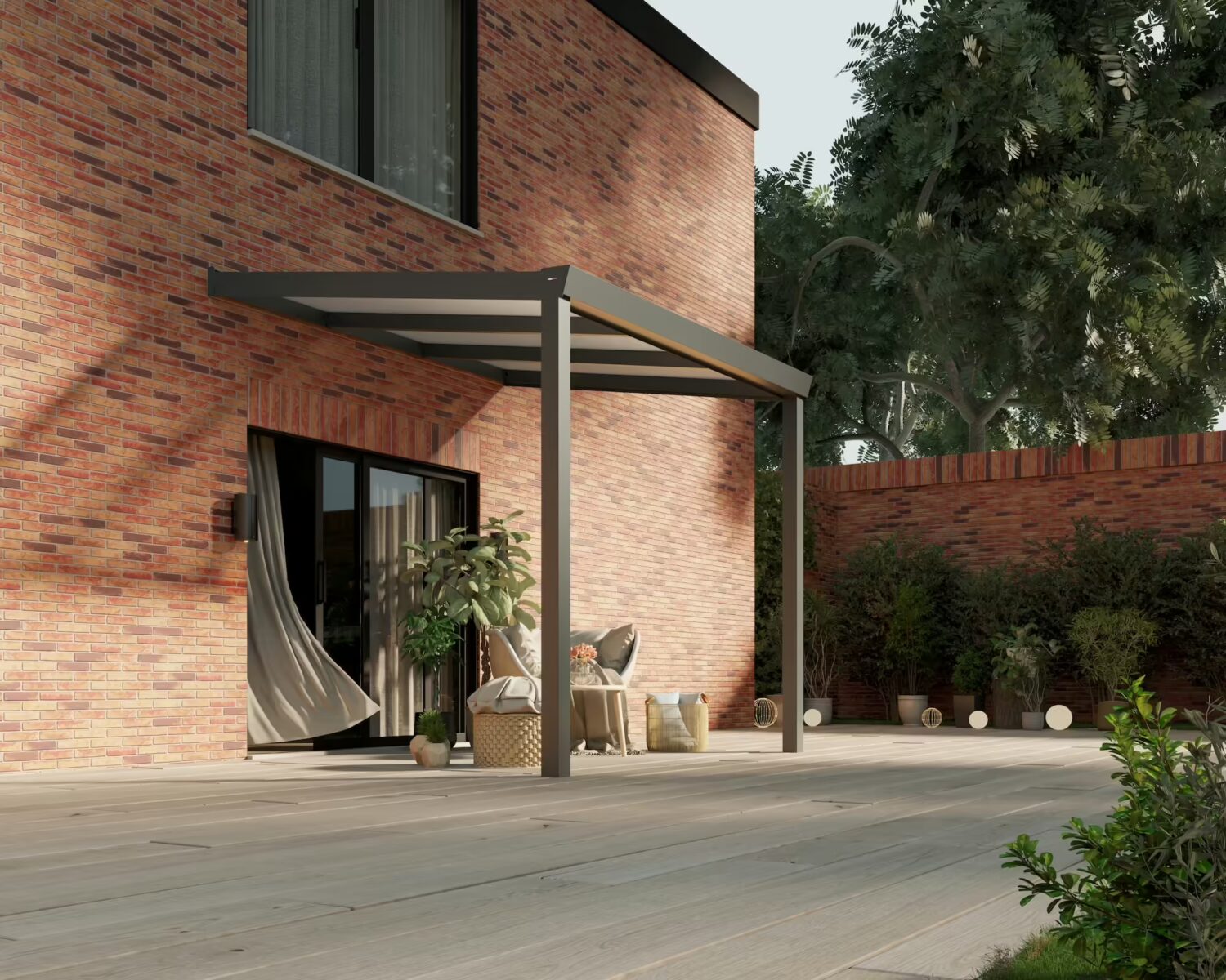 terrassenüberdachung-Polycarbonat-3x2,5m-Anthrazit-Opal-modern25_BottomLeftPerspective