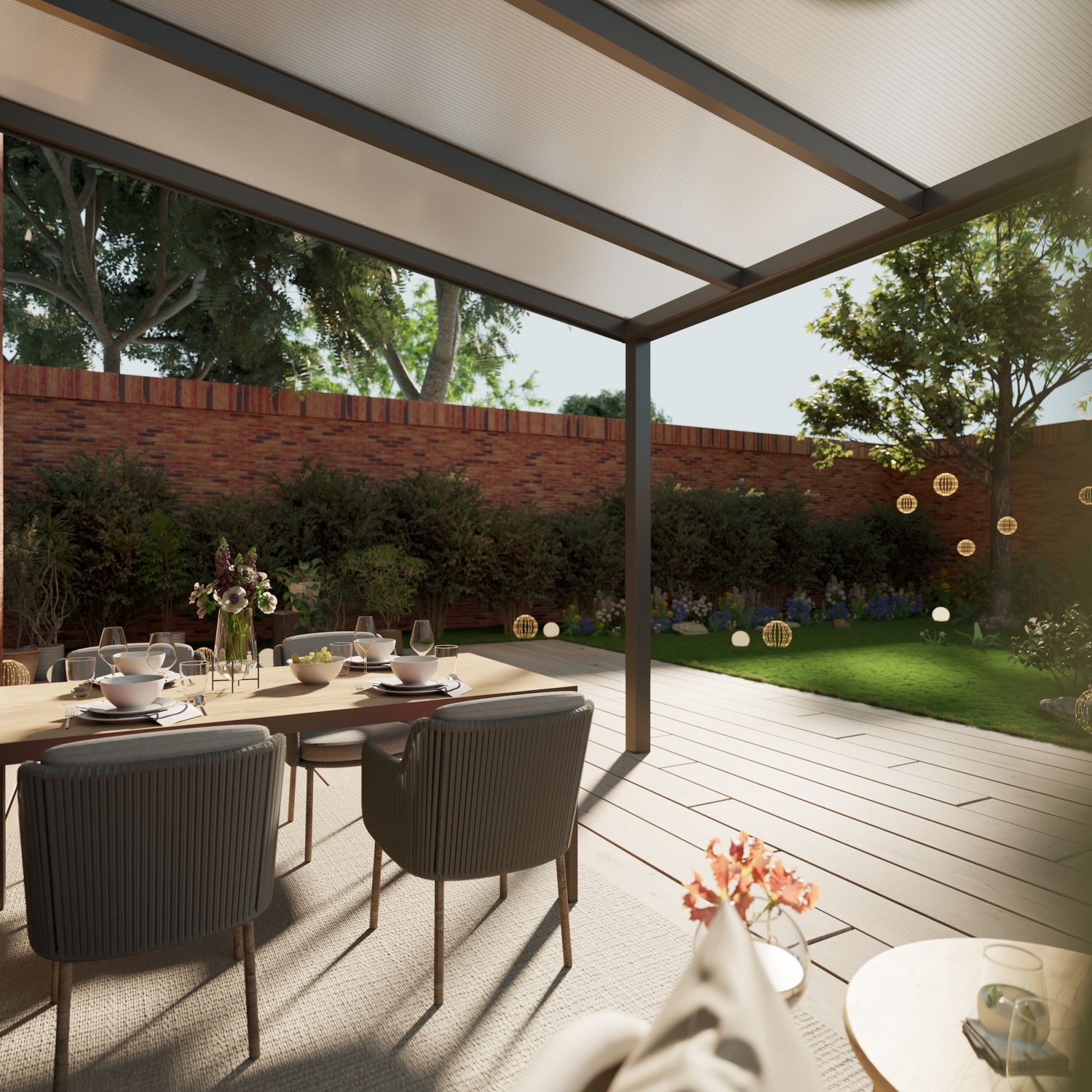 Verschiedene Pergola-Stile als Inspirationsquelle in modernen Gärten
