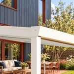 Terrassenüberdachung Glasdach 9,03 x 3,0 Meter Matt weiß – Produktansicht 2