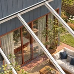 Terrassenüberdachung Glasdach 9,03 x 3,0 Meter Matt weiß – Produktansicht 3