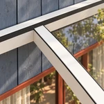 Terrassenüberdachung Glasdach 9,03 x 3,0 Meter Matt weiß – Produktansicht 4