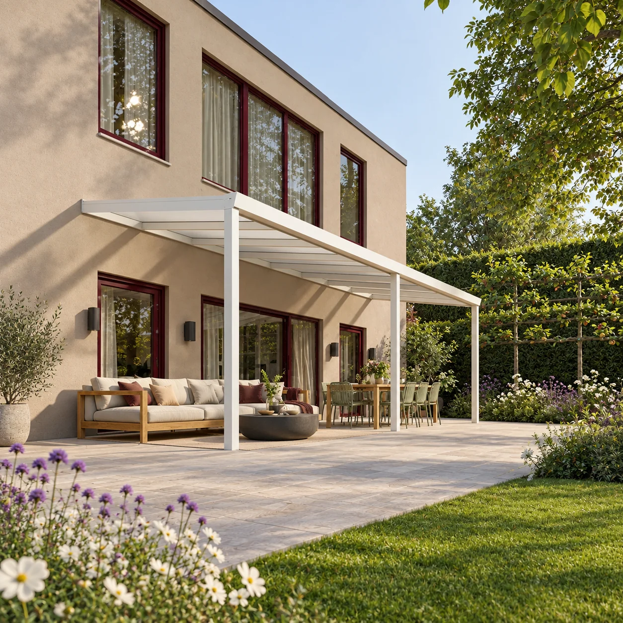 Was kostet eine Terrassenüberdachung mit Montage?