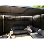 Terrassenstrahler-Cavado-2000W-in-Terrassenueberdachung